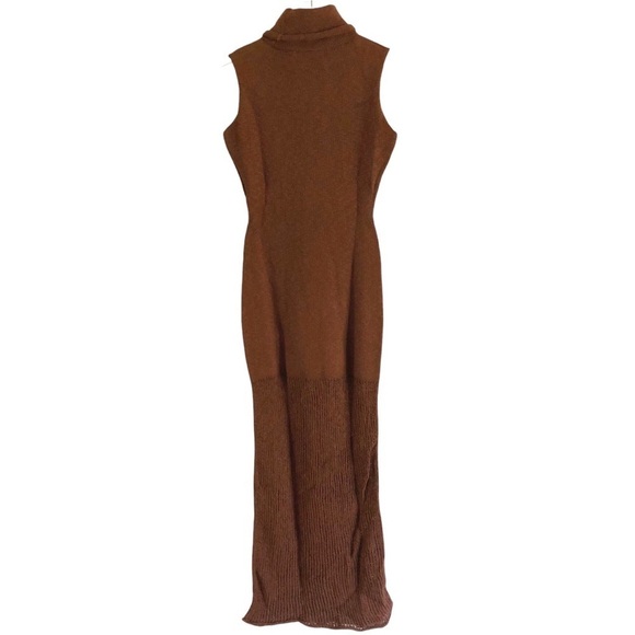 Savannah Morrow Darya Knit Dress Cocoa NWT - Picture 2 of 10